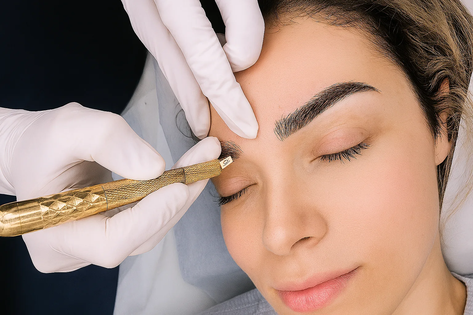 Eyelash treatment at Daiva Beauty