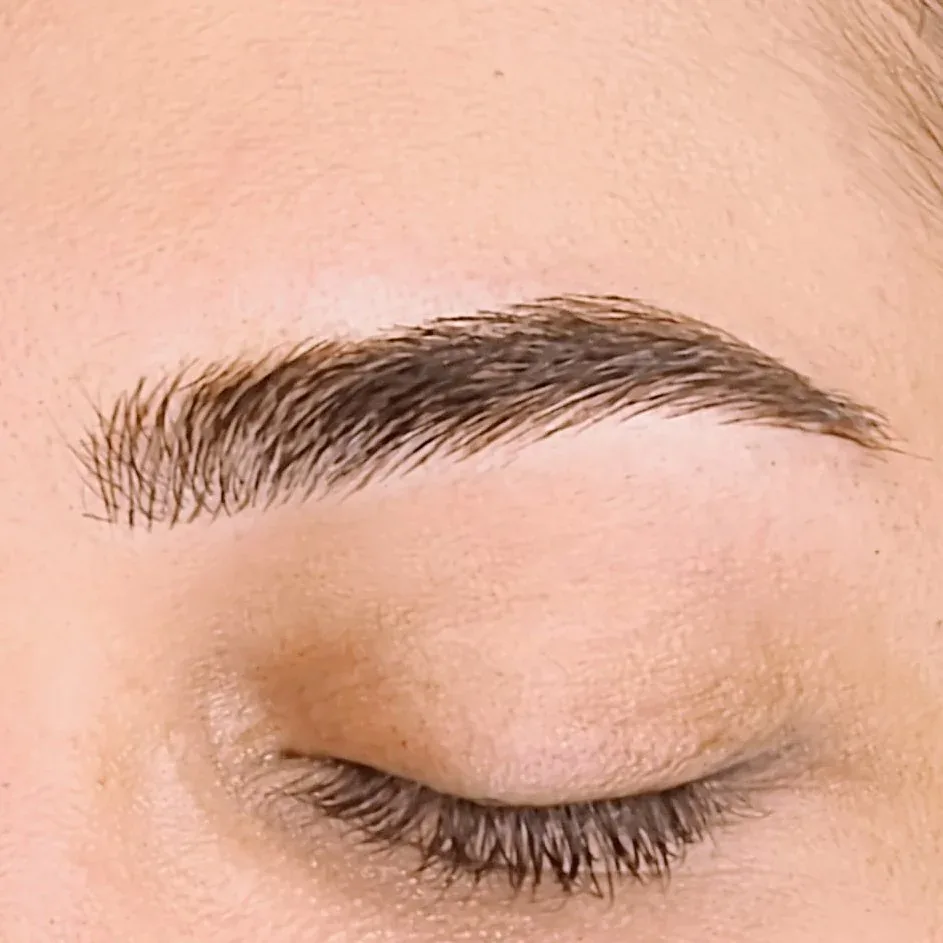 Natural brows result